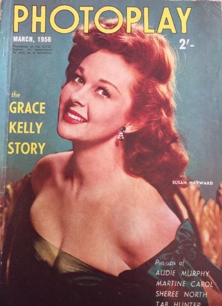 PHOTOPLAY (Au) magazine side cover March 1956