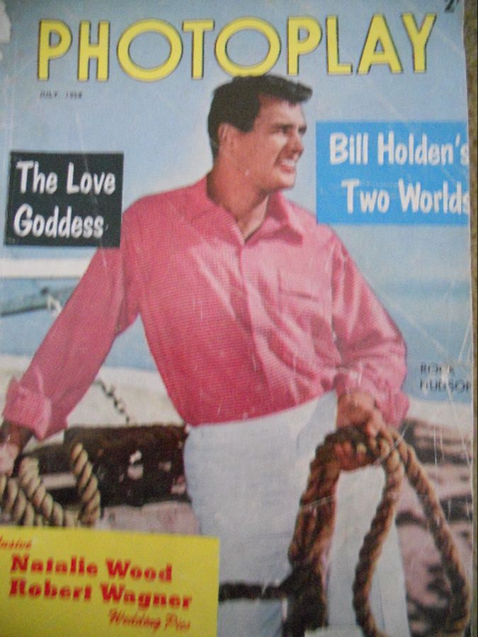 PHOTOPLAY (Au) magazine side cover July 1958