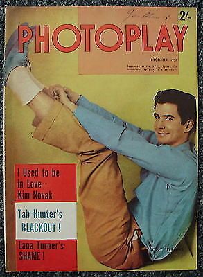 PHOTOPLAY (Au) magazine side cover December 1958