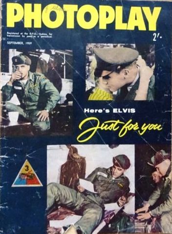 PHOTOPLAY (Au) magazine side cover September 1959