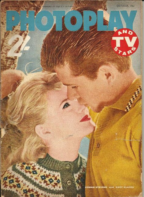 PHOTOPLAY (Au) magazine side cover October 1961