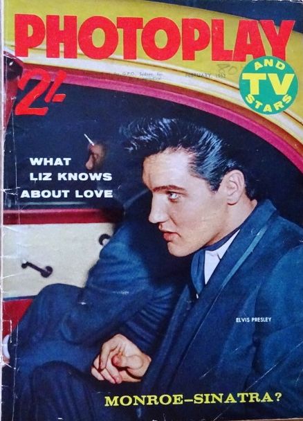 PHOTOPLAY (Au) magazine side cover February 1962