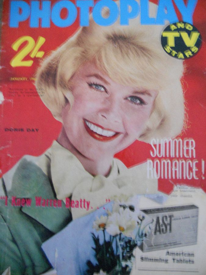 PHOTOPLAY (Au) magazine side cover January 1963