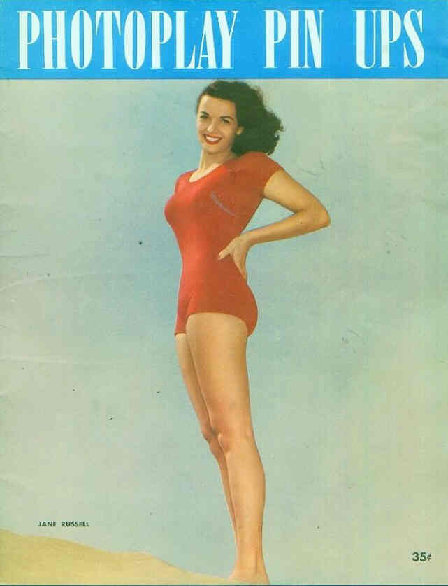 PHOTOPLAY PINUPS magazine side cover Issue 1  1952