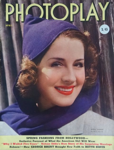 PHOTOPLAY (Au) magazine side cover  April 1939