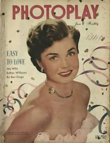 PHOTOPLAY (Au) magazine side cover  June 1949