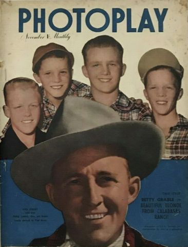 PHOTOPLAY (Au) magazine side cover  November 1949