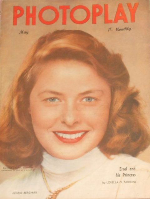 PHOTOPLAY (Au) magazine side cover  May 1950