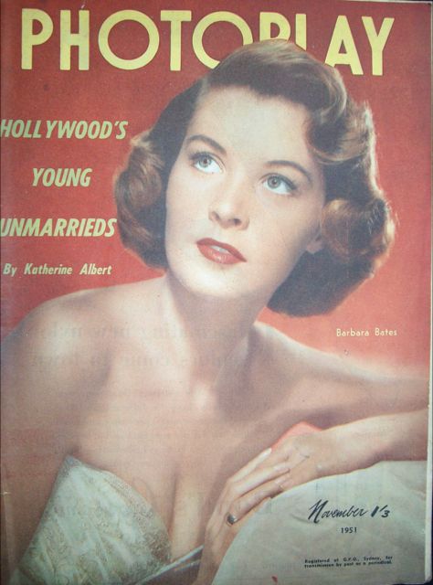 PHOTOPLAY (Au) magazine side cover November 1951