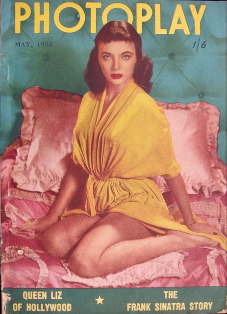 PHOTOPLAY (Au) magazine side cover  May 1955