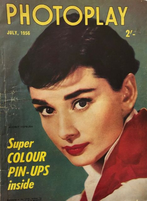 PHOTOPLAY (Au) magazine side cover  July 1956