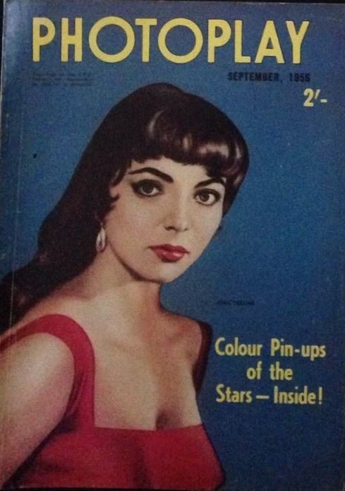 PHOTOPLAY (Au) magazine side cover September 1956