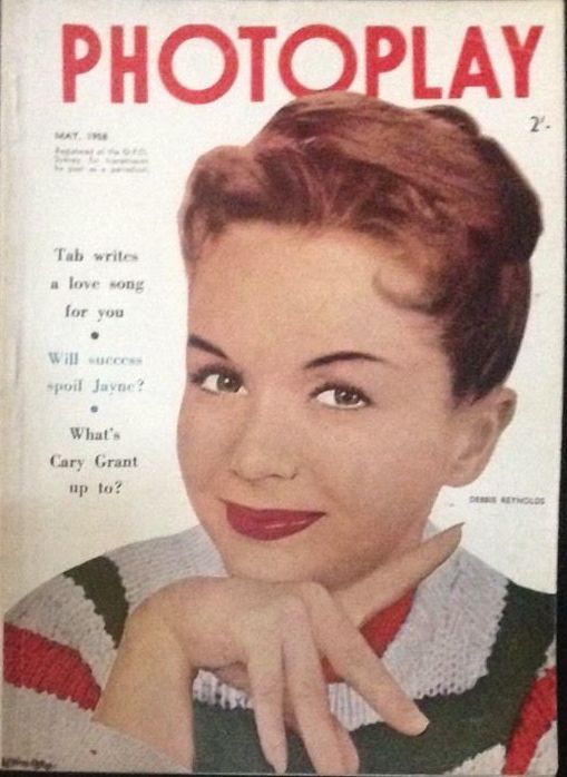 PHOTOPLAY (Au) magazine side cover May 1958