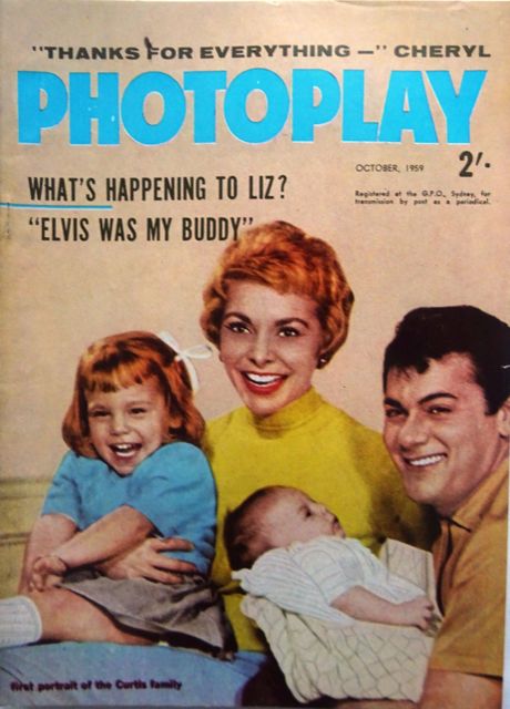 PHOTOPLAY (Au) magazine side cover  October 1959