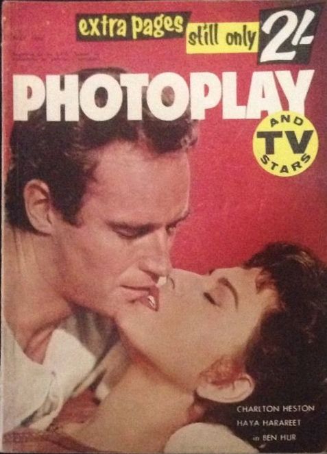 PHOTOPLAY (Au) magazine side cover May 1960