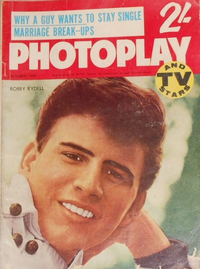 PHOTOPLAY (Au) magazine side cover December 1960