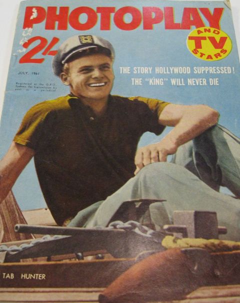 PHOTOPLAY (Au) magazine side cover  July 1961
