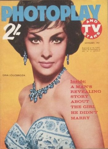 PHOTOPLAY (Au) magazine side cover  November 1961