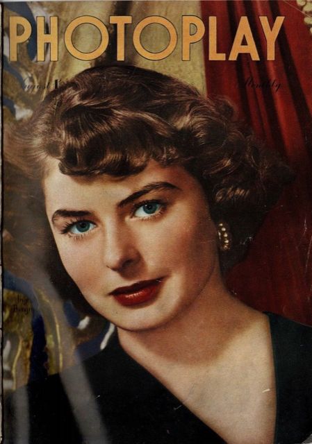 PHOTOPLAY (Au) magazine side cover  Vol 3 No  5  August 1947
