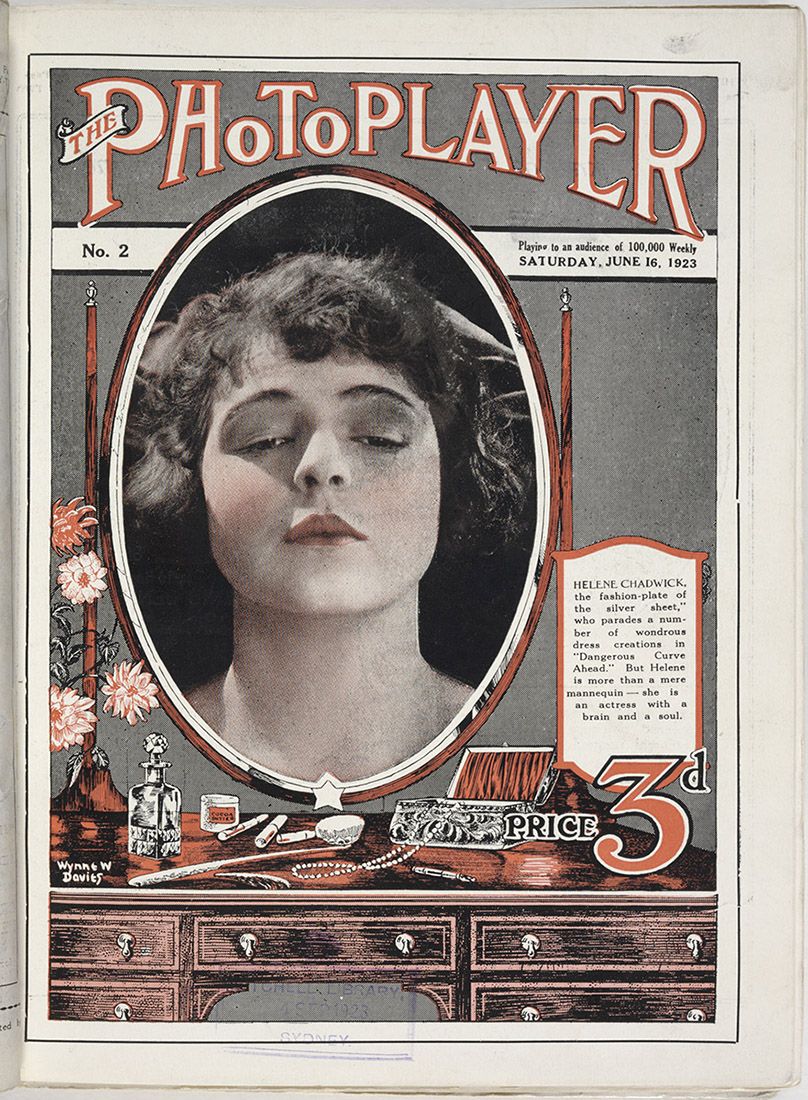 PHOTOPLAYER | THE magazine side cover Issue 2 16 June 1923