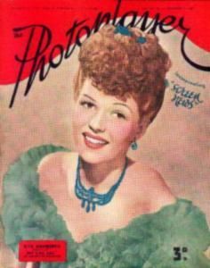 PHOTOPLAYER | THE magazine side cover September 1943