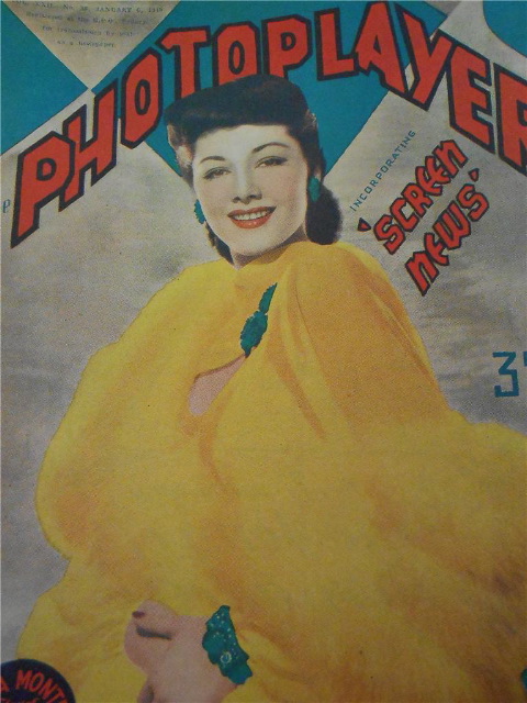 PHOTOPLAYER | THE magazine side cover 6 January 1945