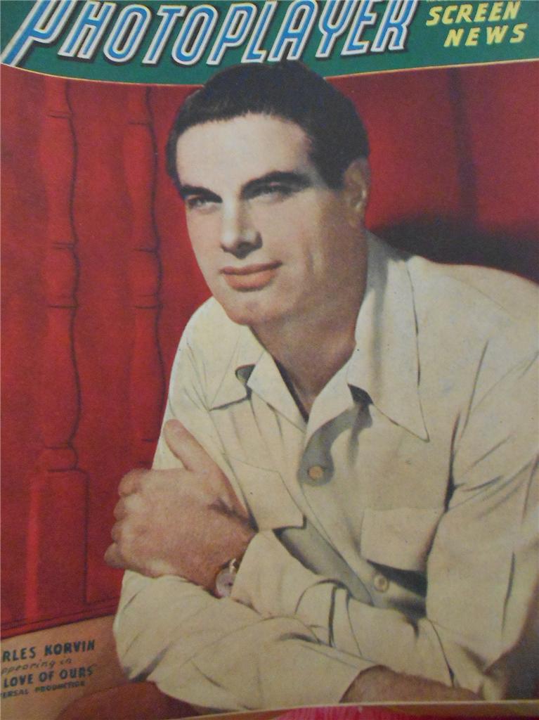 PHOTOPLAYER | THE magazine side cover  Vol 23 No 25 27 October 1945