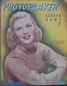 PHOTOPLAYER | THE magazine side cover  Vol 23 # 32 15 December 1945