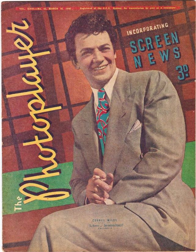 PHOTOPLAYER | THE magazine side cover  Vol 23 # 45 16 March 1946