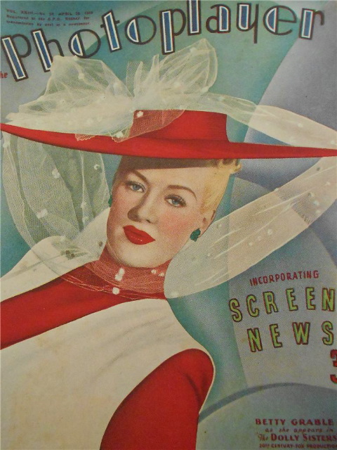 PHOTOPLAYER | THE magazine side cover  Vol 23 No 50 20 April 1946