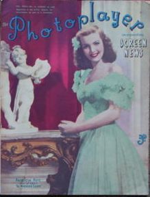PHOTOPLAYER | THE magazine side cover  Vol 24 No 14 10 August 1946