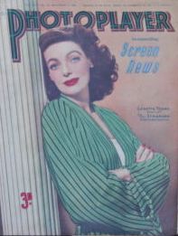 PHOTOPLAYER | THE magazine side cover  Vol 24 No 26 2 November 1946