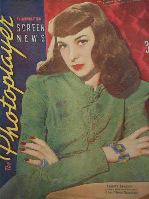 PHOTOPLAYER | THE magazine side cover  Vol 24 # 32 14 December 1946