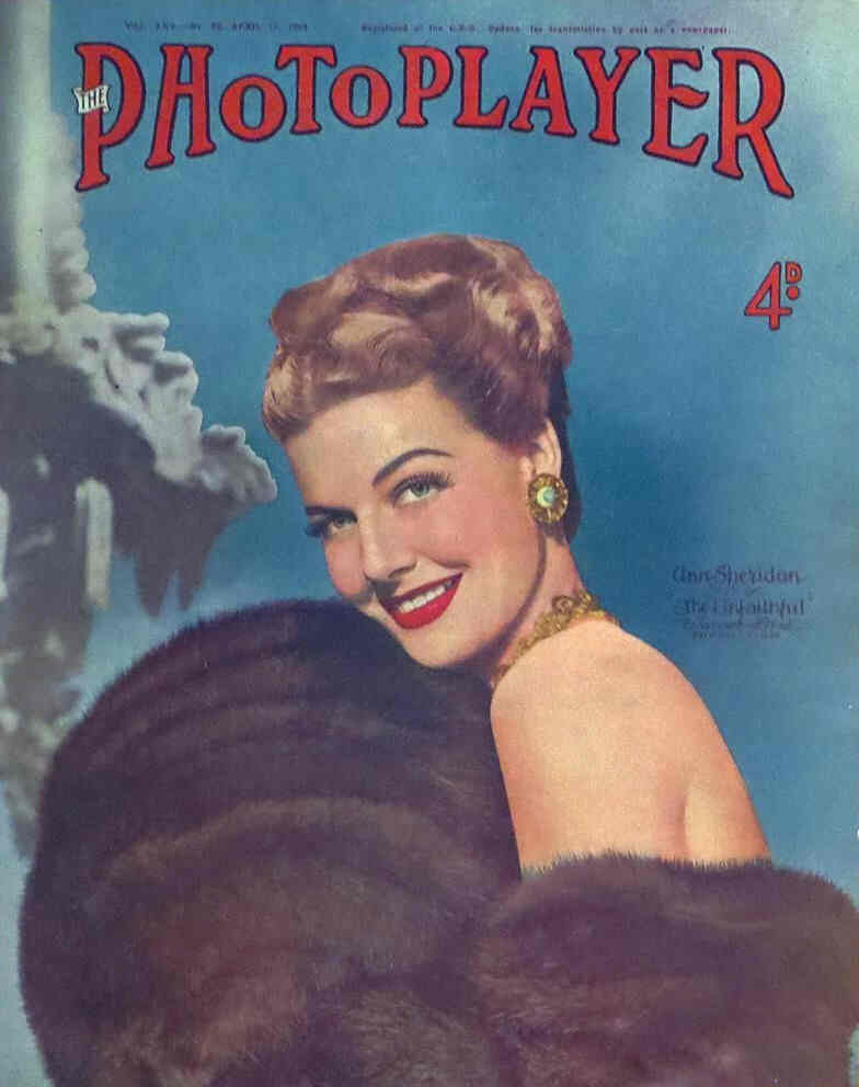 PHOTOPLAYER | THE magazine side cover  Vol 25 No 50 17 April 1948