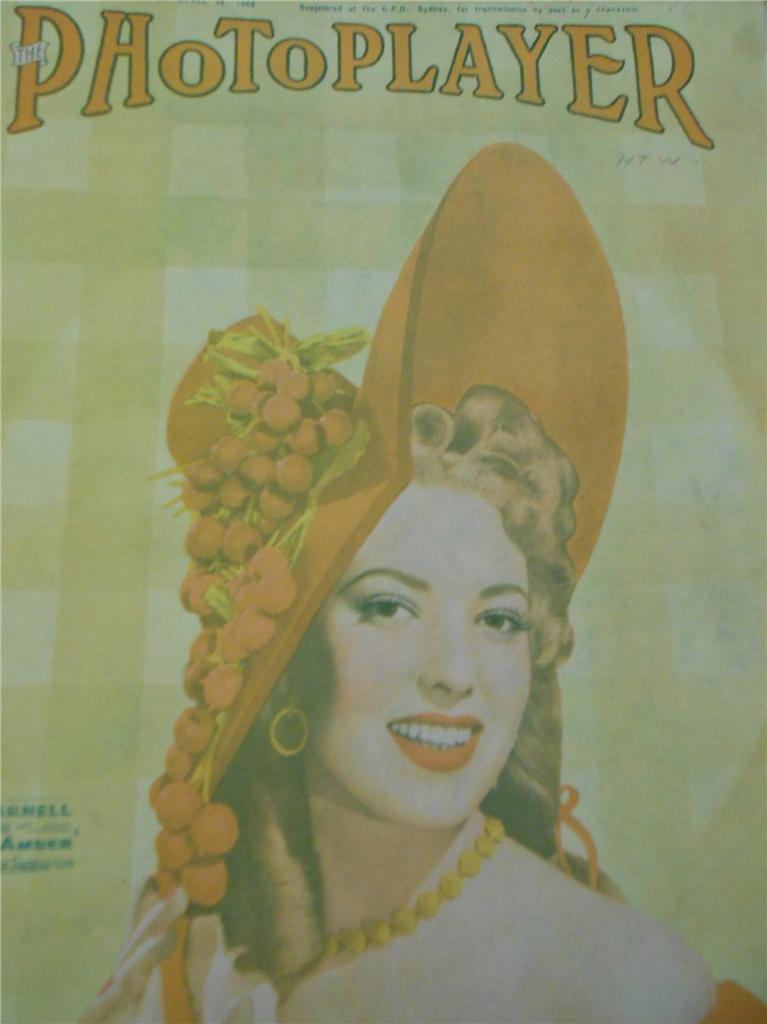 PHOTOPLAYER | THE magazine side cover  Vol 25 No 51 24 April 1948
