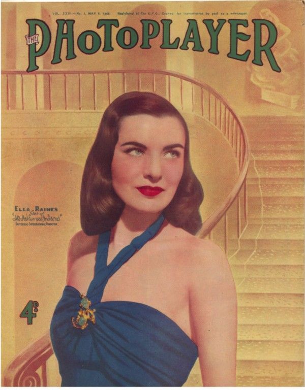 PHOTOPLAYER | THE magazine side cover  Vol 26 # 1 8 May 1948