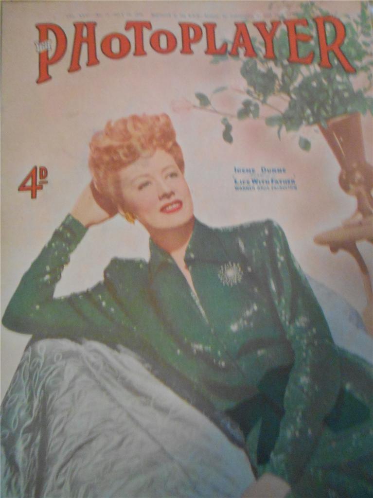 PHOTOPLAYER | THE magazine side cover  Vol 26 # 11 17 July 1948