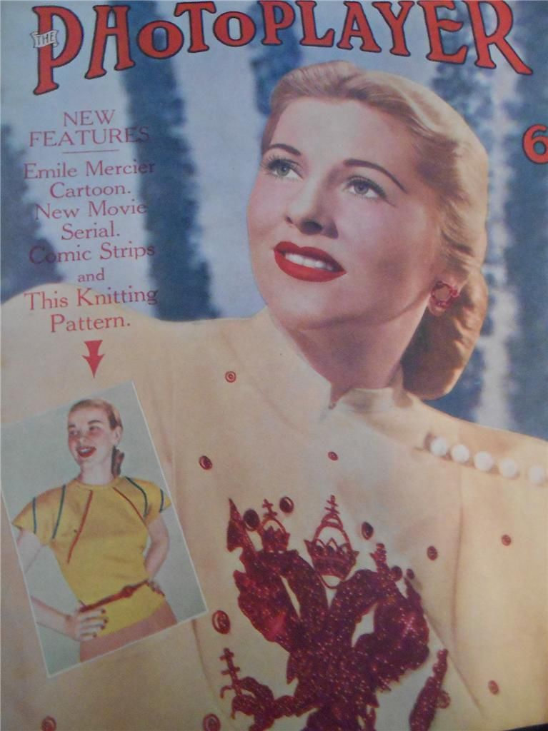PHOTOPLAYER | THE magazine side cover  Vol 26 # 14 7 August 1948