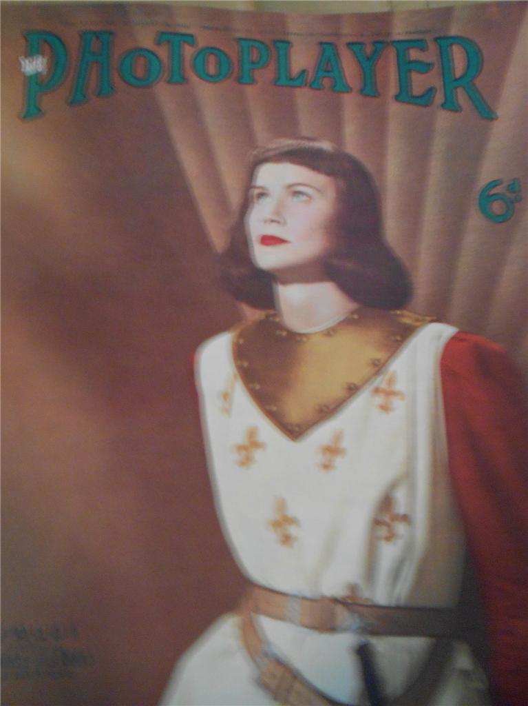 PHOTOPLAYER | THE magazine side cover  Vol 26 # 17 28 August 1948