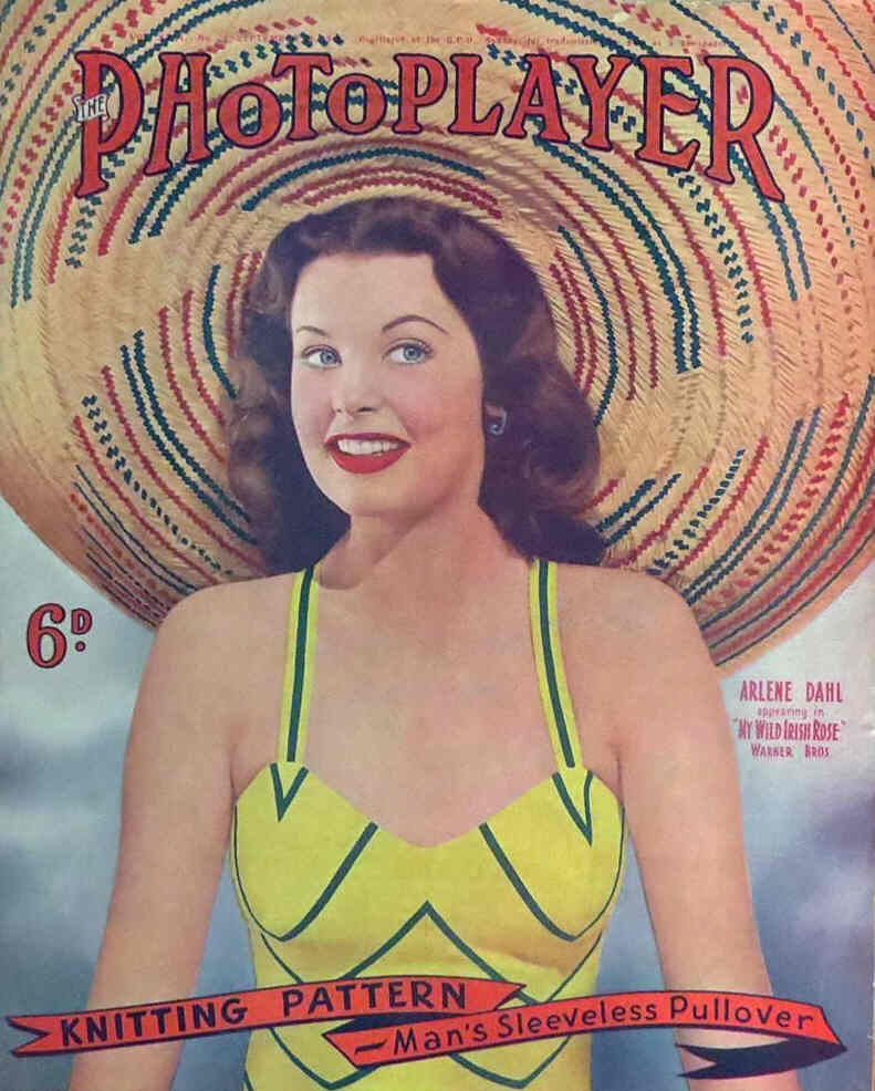 PHOTOPLAYER | THE magazine side cover  Vol 26 # 20 18 September 1948