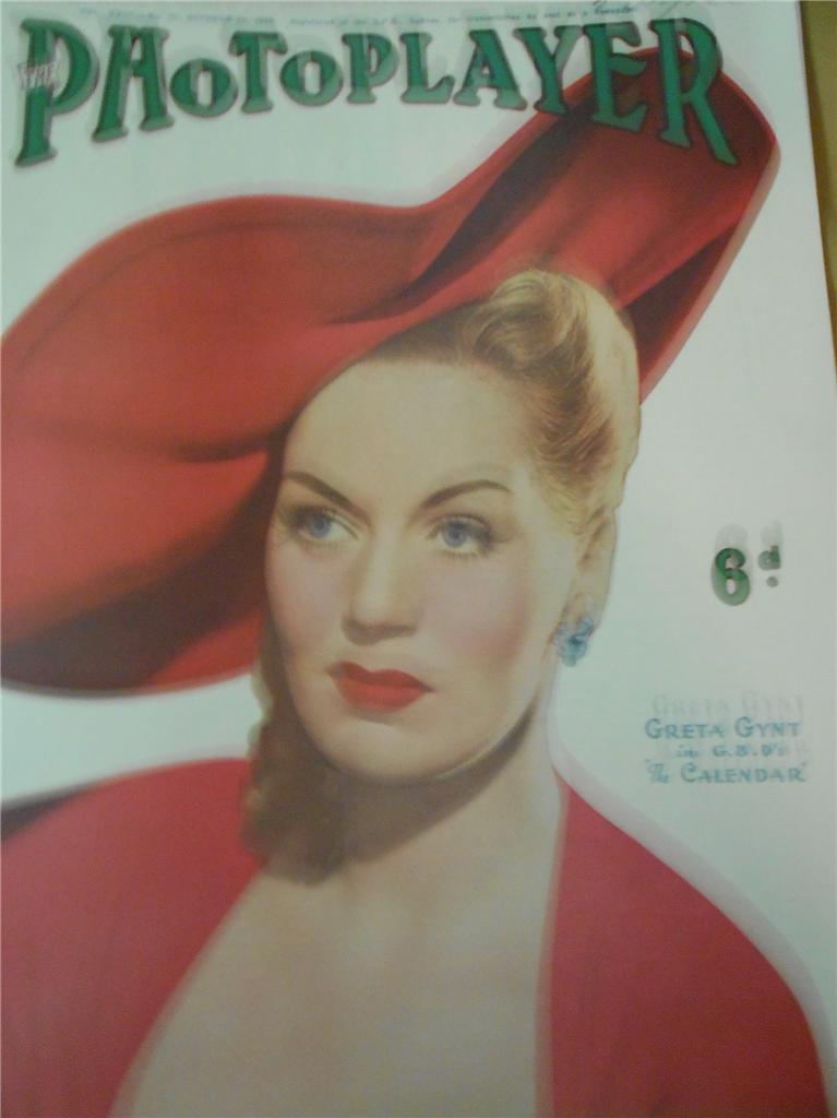 PHOTOPLAYER | THE magazine side cover  Vol 26 # 25 23 October 1948