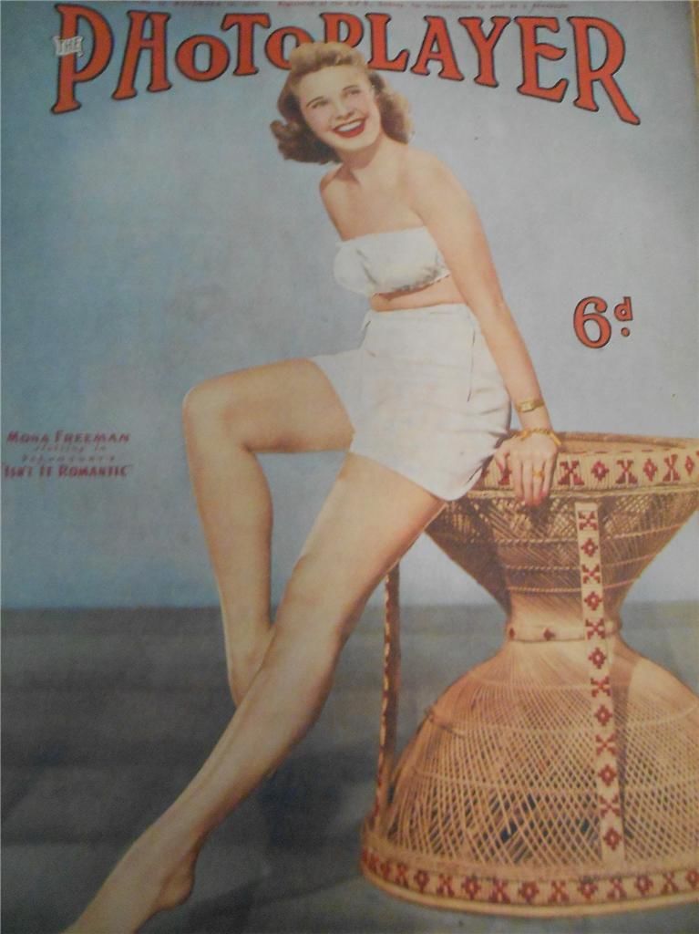 PHOTOPLAYER | THE magazine side cover  Vol 26 # 29 20 November 1948