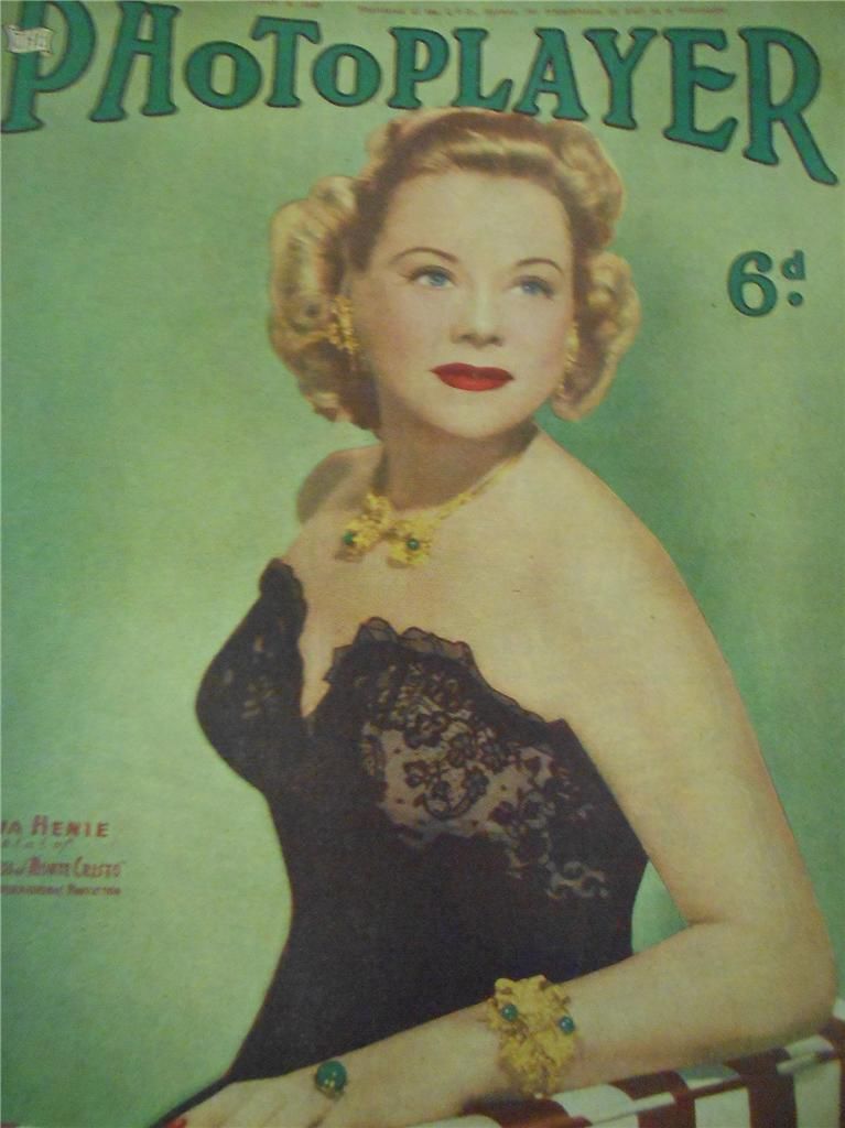 PHOTOPLAYER | THE magazine side cover  Vol 26 # 36 8 January 1949