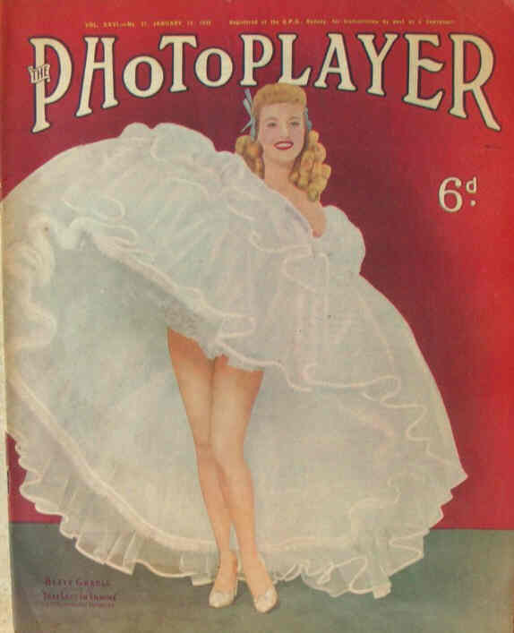 PHOTOPLAYER | THE magazine side cover  Vol 26 # 37 15 January 1949