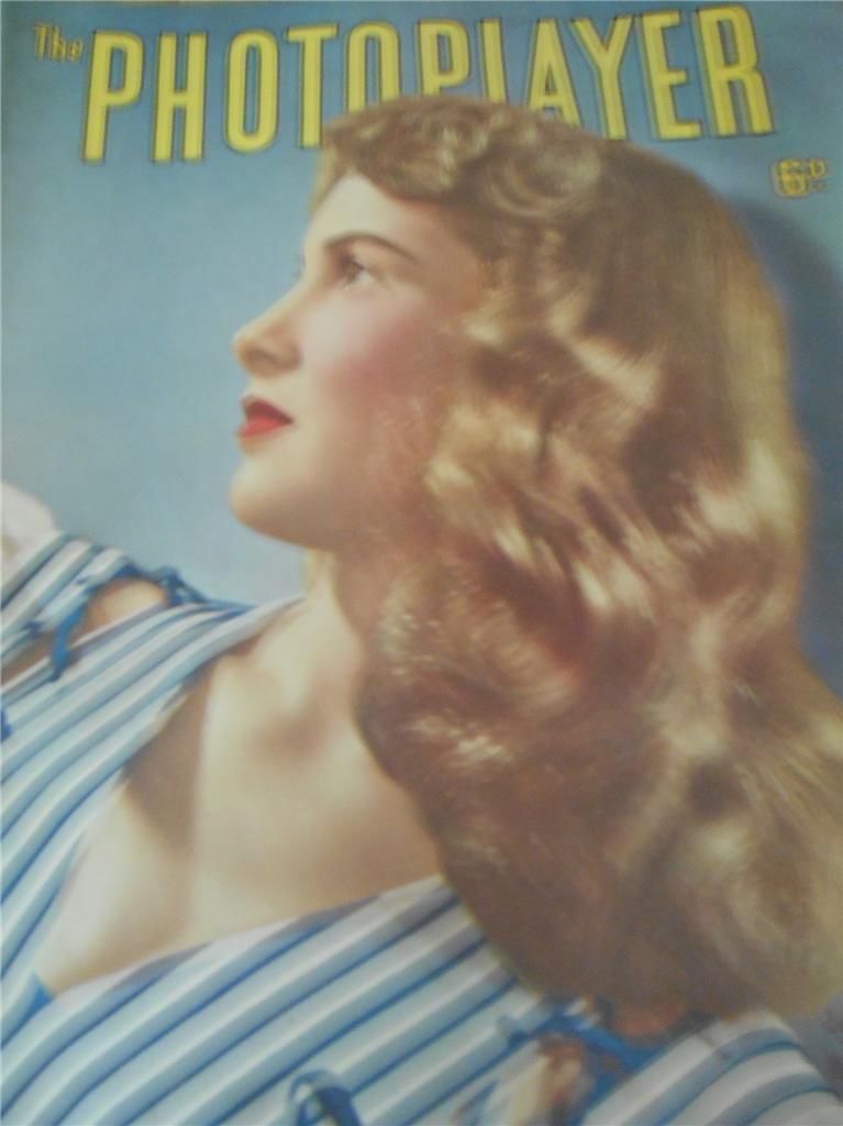 PHOTOPLAYER | THE magazine side cover  Vol 26 No 42 19 February 1949