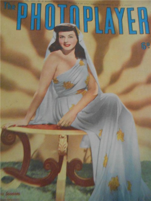 PHOTOPLAYER | THE magazine side cover  Vol 26 No 45 12 March 1949