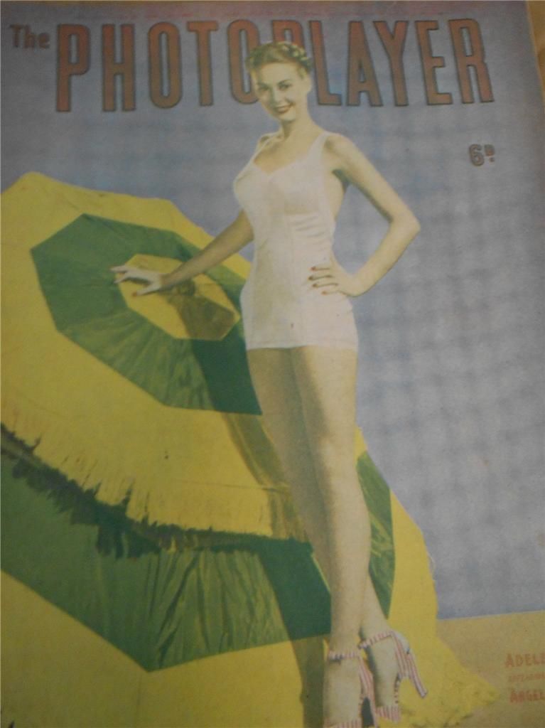 PHOTOPLAYER | THE magazine side cover  Vol 26 No 51 23 April 1949
