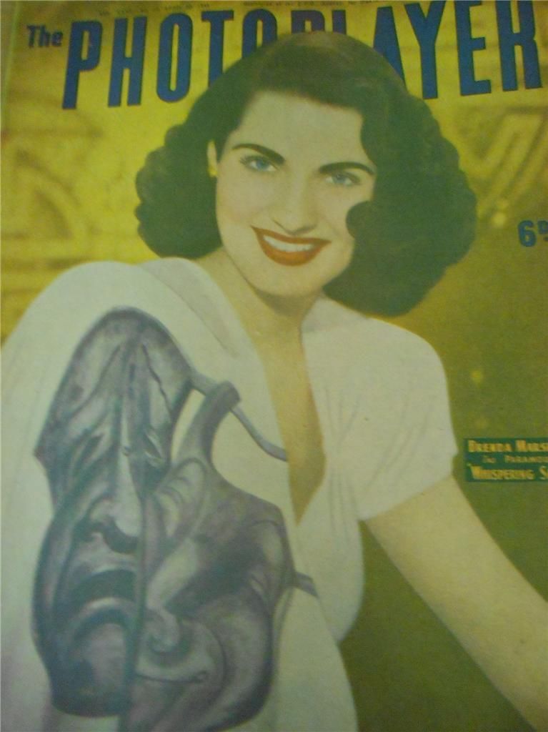 PHOTOPLAYER | THE magazine side cover  Vol 26 No 52 30 April 1949