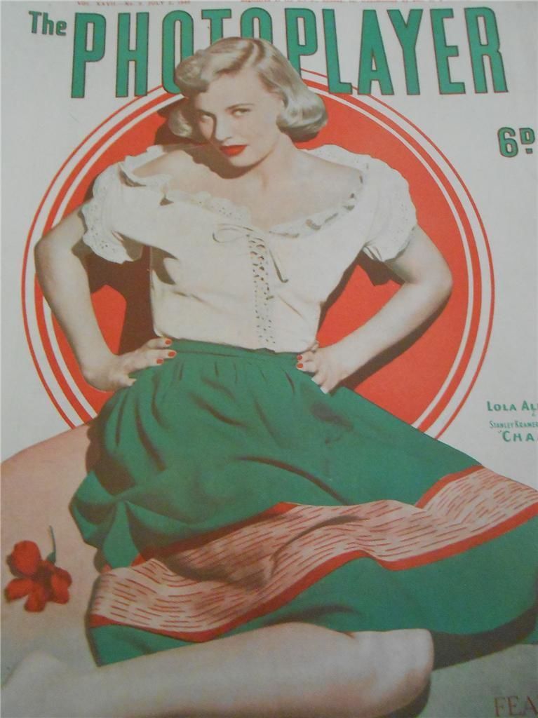 PHOTOPLAYER | THE magazine side cover  Vol 27 No 9 2 July 1949