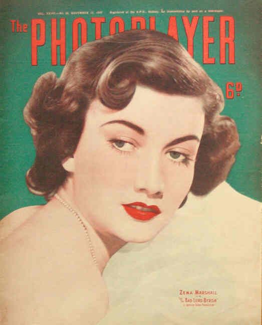 PHOTOPLAYER | THE magazine side cover 12 November 1949